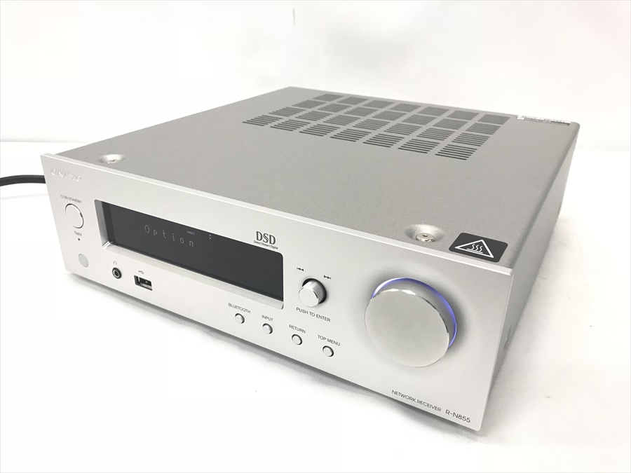 ONKYO R-N855 プリメインアンプ　ネットワークレシーバー